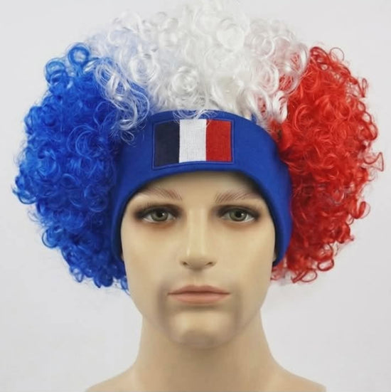 Perruque Supporter France  FR‑PW01